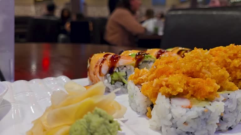 Date night ideas featuring sushi near me and cozy ambiance